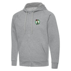 NBA - Boston Celtics Antigua Big & Tall Victory Full-Zip Hoodie Jacket - Heather Gray