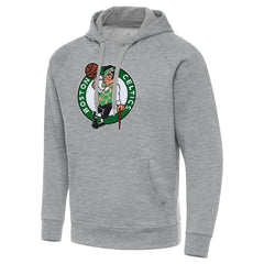 NBA - Boston Celtics Antigua Big & Tall Victory Raglan Pullover Hoodie - Heather Gray