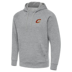 NBA - Cleveland Cavaliers Antigua Big & Tall Victory Raglan Pullover Hoodie - Heather Gray