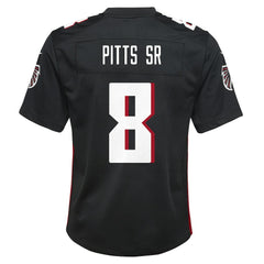 Kyle Pitts Sr. Atlanta Falcons Youth Game Jersey Black - Nike