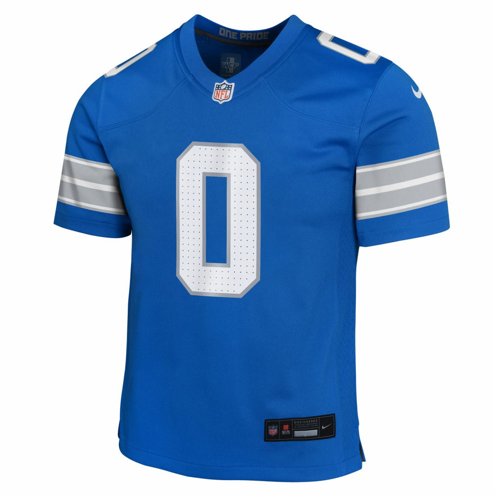 Jahmyr Gibbs Detroit Lions Youth Game Jersey Blue - Nike