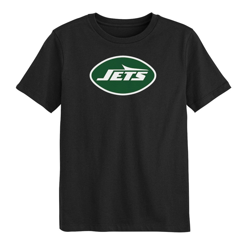 New York Jets Youth Primary Logo T-Shirt Black - NFL