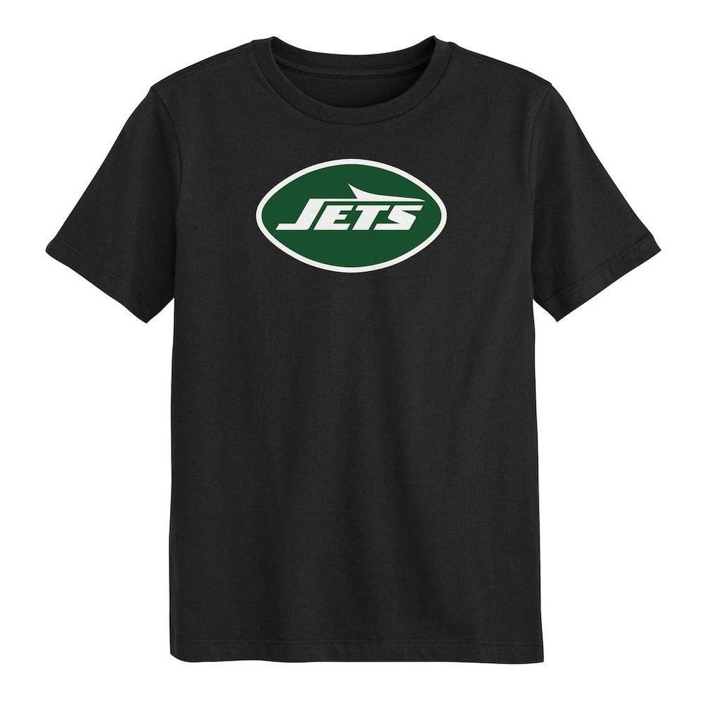 New York Jets Youth Primary Logo T-Shirt Black - NFL