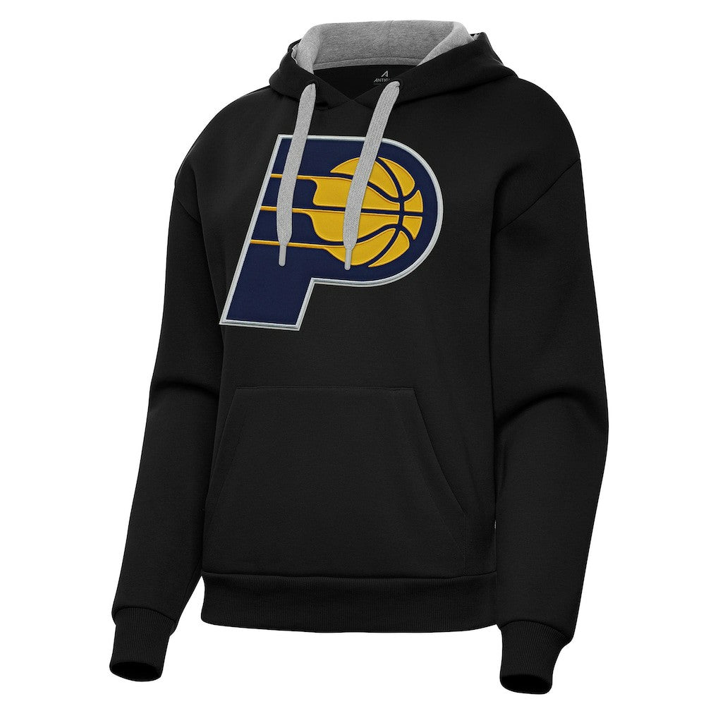 NBA - Indiana Pacers Antigua Women's Victory Pullover Hoodie - Black