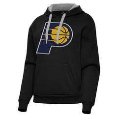 NBA - Indiana Pacers Antigua Women's Victory Pullover Hoodie - Black