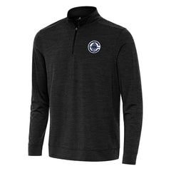 NBA - LA Clippers Antigua Bright Quarter-Zip Top - Heather Black