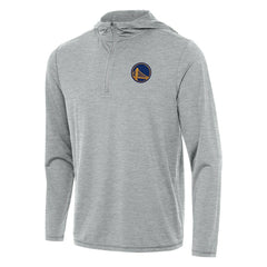 NBA - Golden State Warriors Antigua Tidy Quarter-Zip Hoodie - Heather Gray