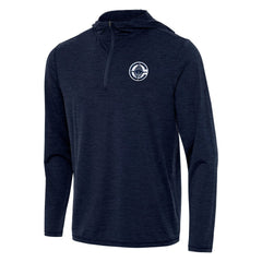 NBA - LA Clippers Antigua Tidy Quarter-Zip Hoodie - Heather Navy