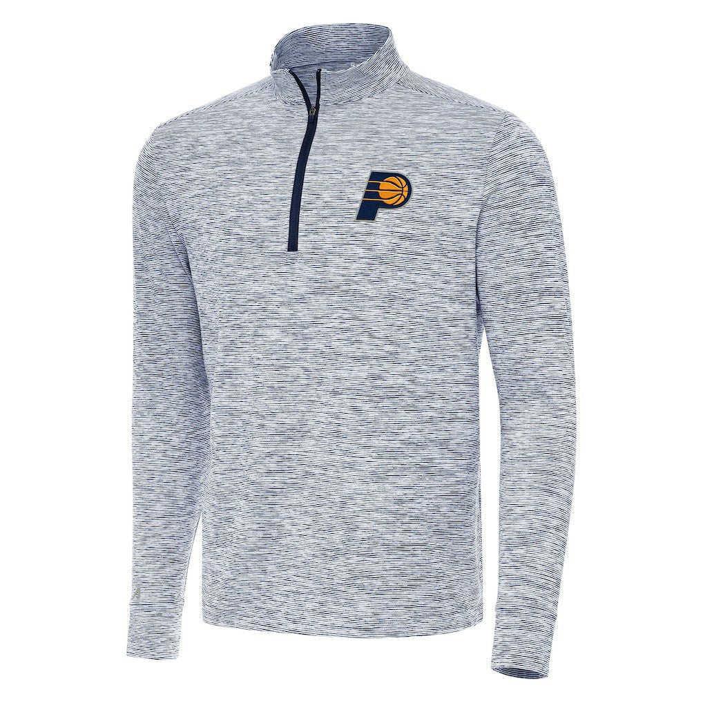 NBA - Indiana Pacers Antigua Cause Quarter-Zip Top - Navy