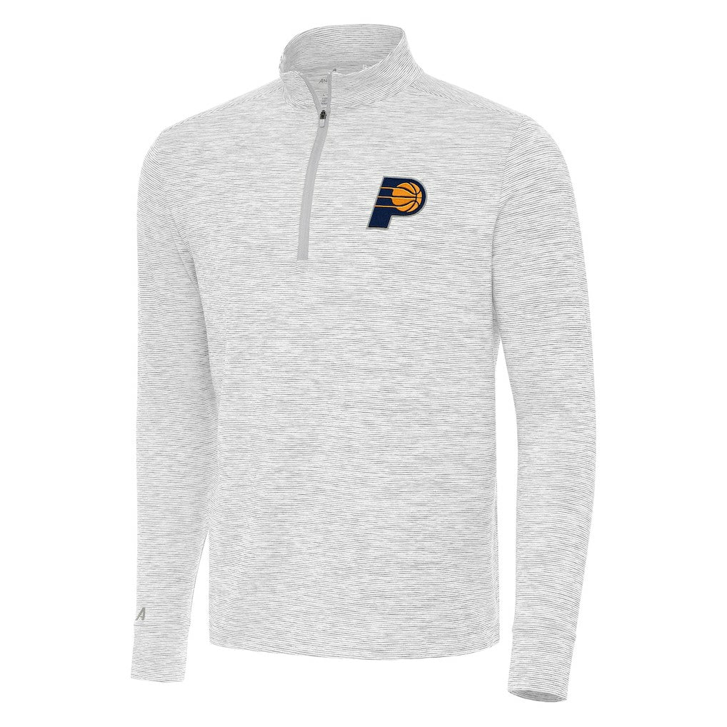 NBA - Indiana Pacers Antigua Cause Quarter-Zip Top - Gray