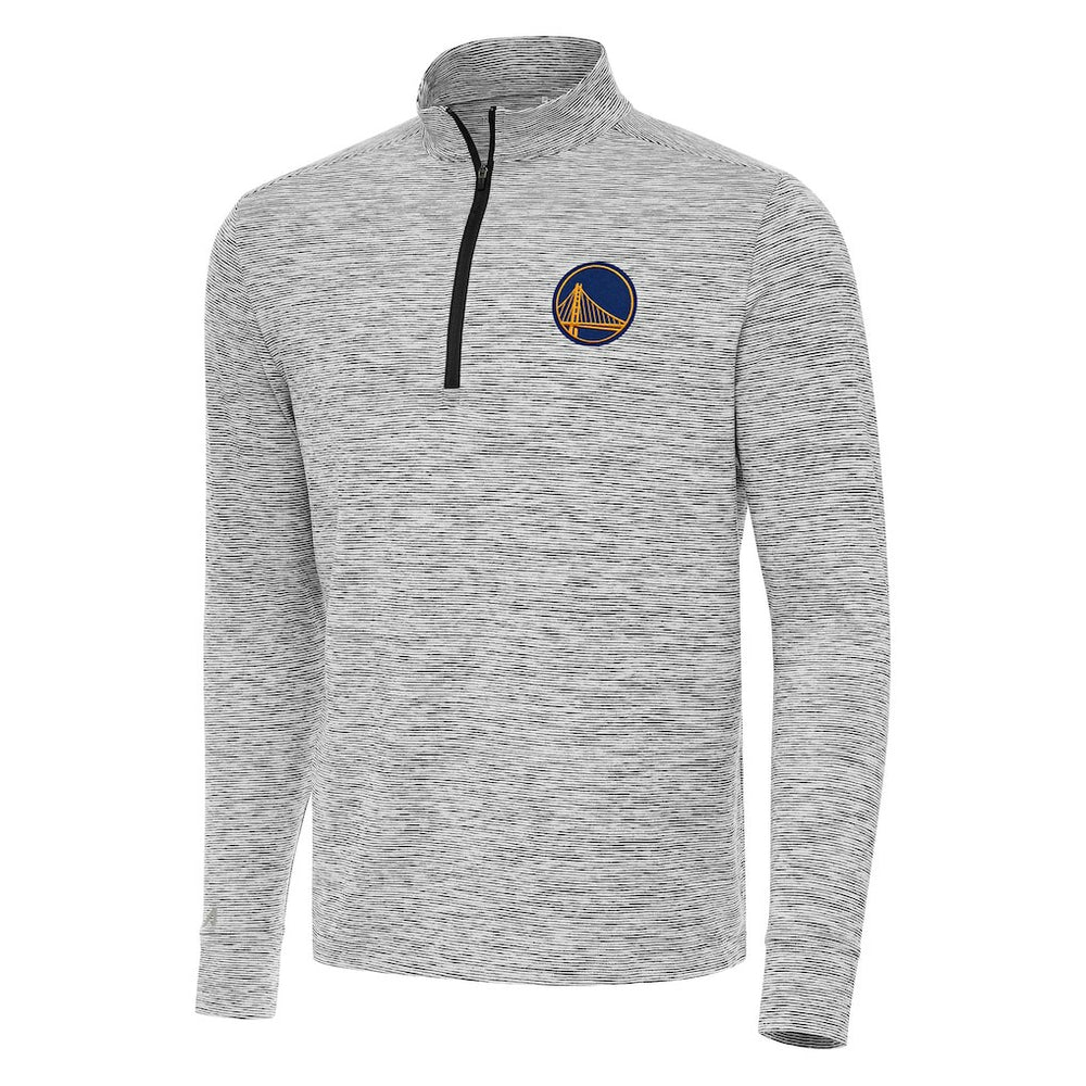 NBA - Golden State Warriors Antigua Cause Quarter-Zip Top - Black