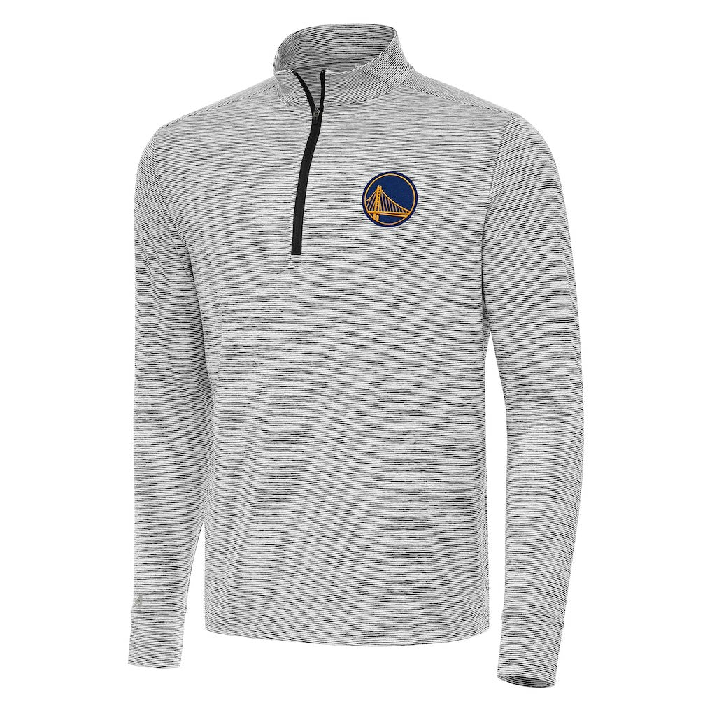 NBA - Golden State Warriors Antigua Cause Quarter-Zip Top - Black