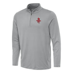NBA - Houston Rockets Antigua Reprocess Quarter-Zip Top - Gray