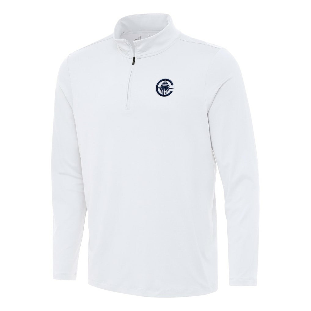 NBA - LA Clippers Antigua Reprocess Quarter-Zip Top - White