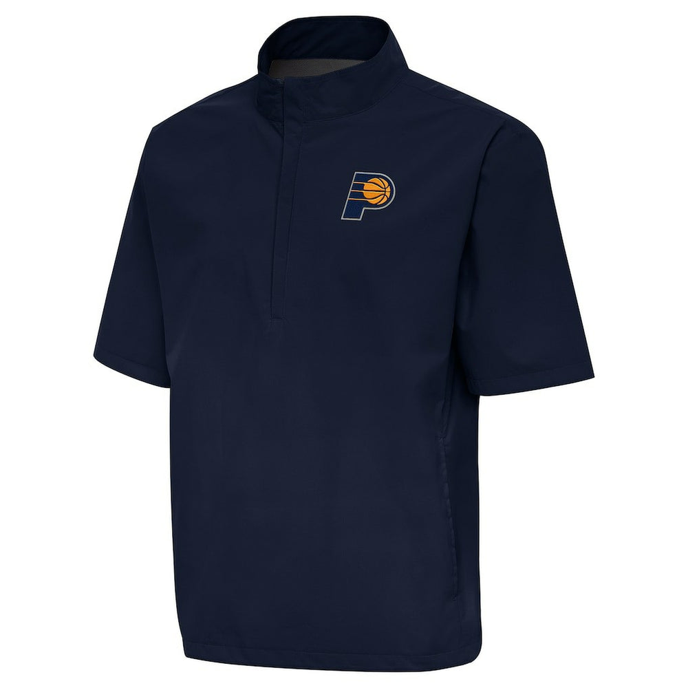 NBA - Indiana Pacers Antigua Brisk Quarter-Zip Windbreaker - Navy