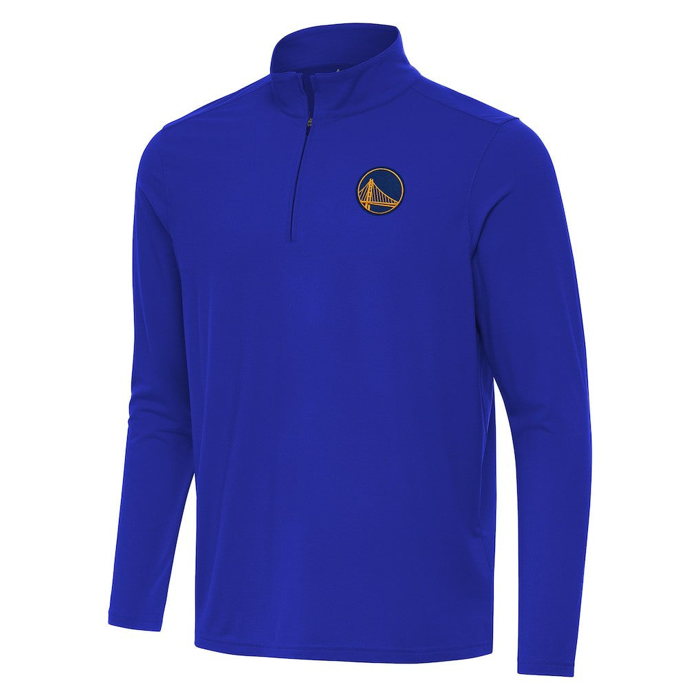 NBA - Golden State Warriors Antigua Intent Quarter-Zip Top - Royal