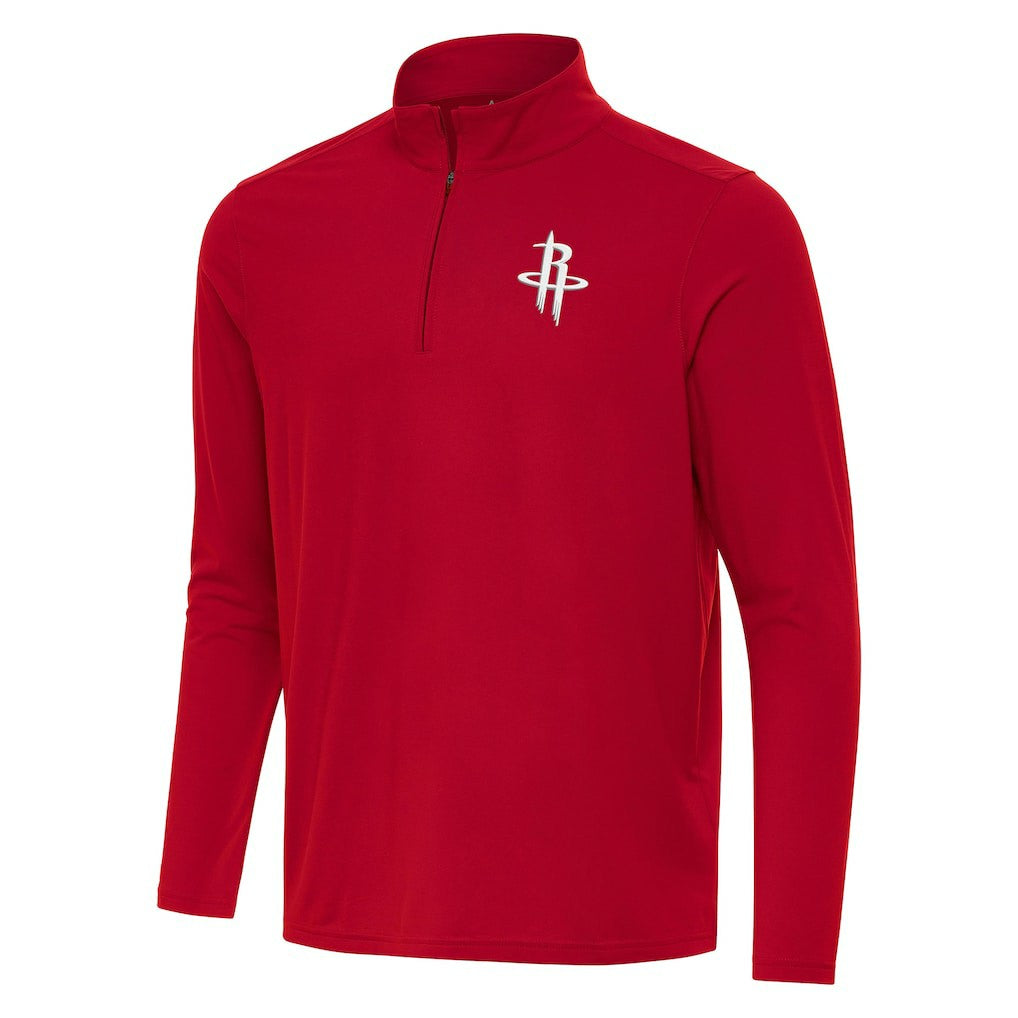 NBA - Houston Rockets Antigua Intent Quarter-Zip Top - Red