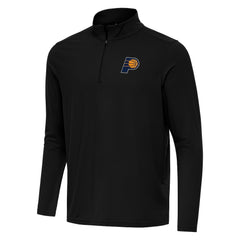 NBA - Indiana Pacers Antigua Intent Quarter-Zip Top - Black