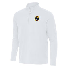 NBA - Denver Nuggets Antigua Intent Quarter-Zip Top - White