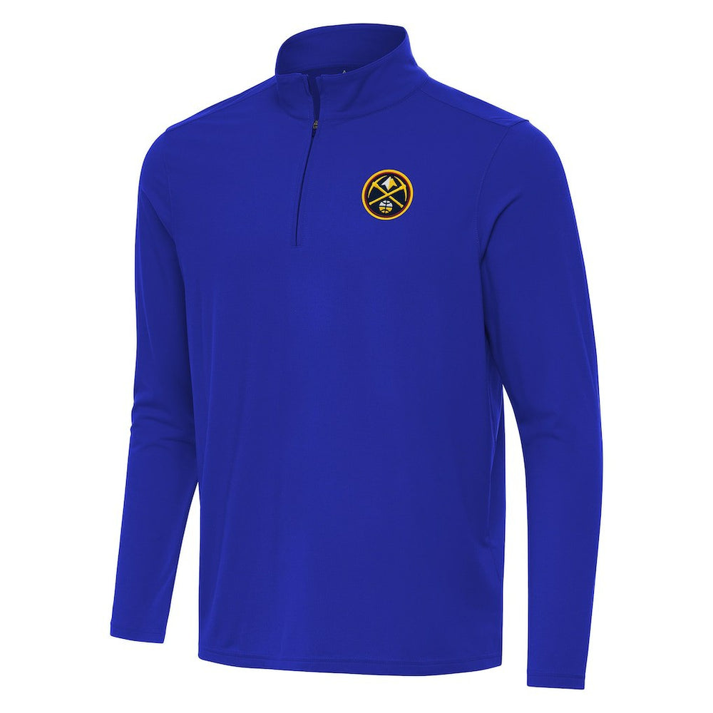 NBA - Denver Nuggets Antigua Intent Quarter-Zip Top - Royal