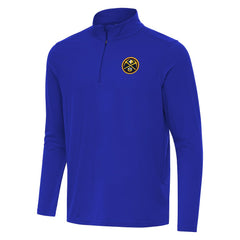 NBA - Denver Nuggets Antigua Intent Quarter-Zip Top - Royal