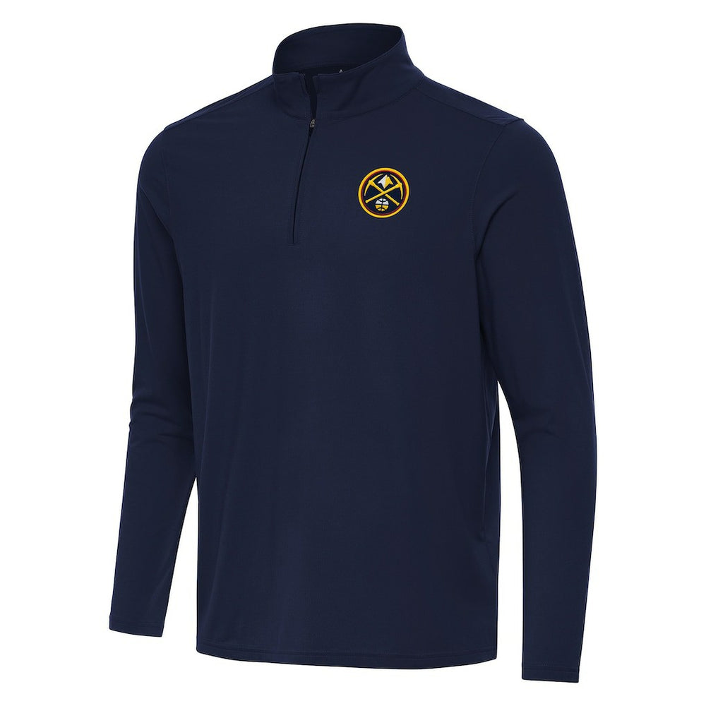 NBA - Denver Nuggets Antigua Intent Quarter-Zip Top - Navy
