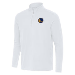NBA - Golden State Warriors Antigua Intent Quarter-Zip Top - White