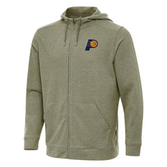 NBA - Indiana Pacers Antigua Effortless Full-Zip Hoodie Jacket - Olive