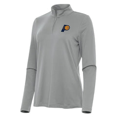 NBA - Indiana Pacers Antigua Women's Reprocess Quarter-Zip Top - Gray