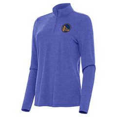NBA - Golden State Warriors Antigua Women's Bright Quarter-Zip Top - Heather Royal