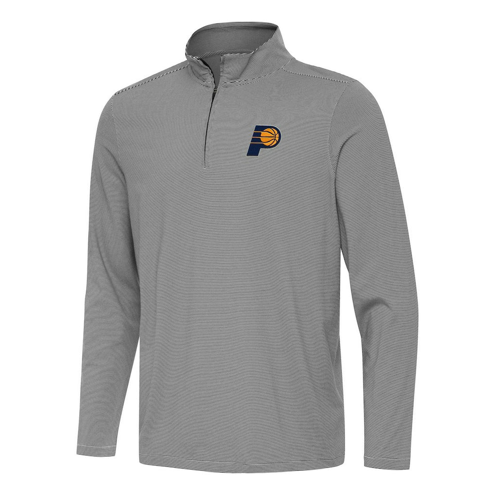 NBA - Indiana Pacers Antigua Twine Quarter-Zip Top - Black