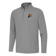 NBA - Indiana Pacers Antigua Twine Quarter-Zip Top - Black