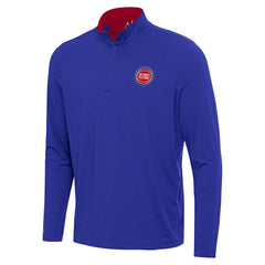 NBA - Detroit Pistons Antigua Content Quarter-Zip Top - Blue