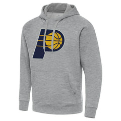 NBA - Indiana Pacers Antigua Big & Tall Victory Raglan Pullover Hoodie - Heather Gray