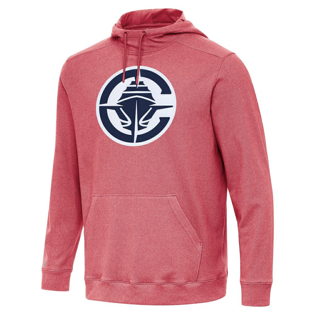 NBA - LA Clippers Antigua Cloud Pullover Hoodie - Heather Red