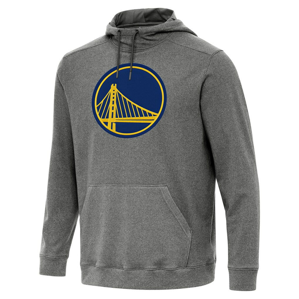 NBA - Golden State Warriors Antigua Cloud Pullover Hoodie - Heather Black