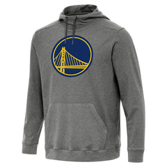 NBA - Golden State Warriors Antigua Cloud Pullover Hoodie - Heather Black