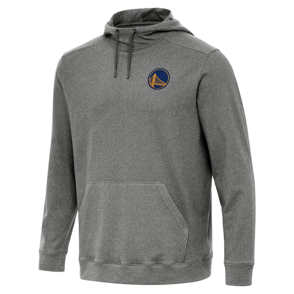 NBA - Golden State Warriors Antigua Cloud Pullover Hoodie - Heather Black