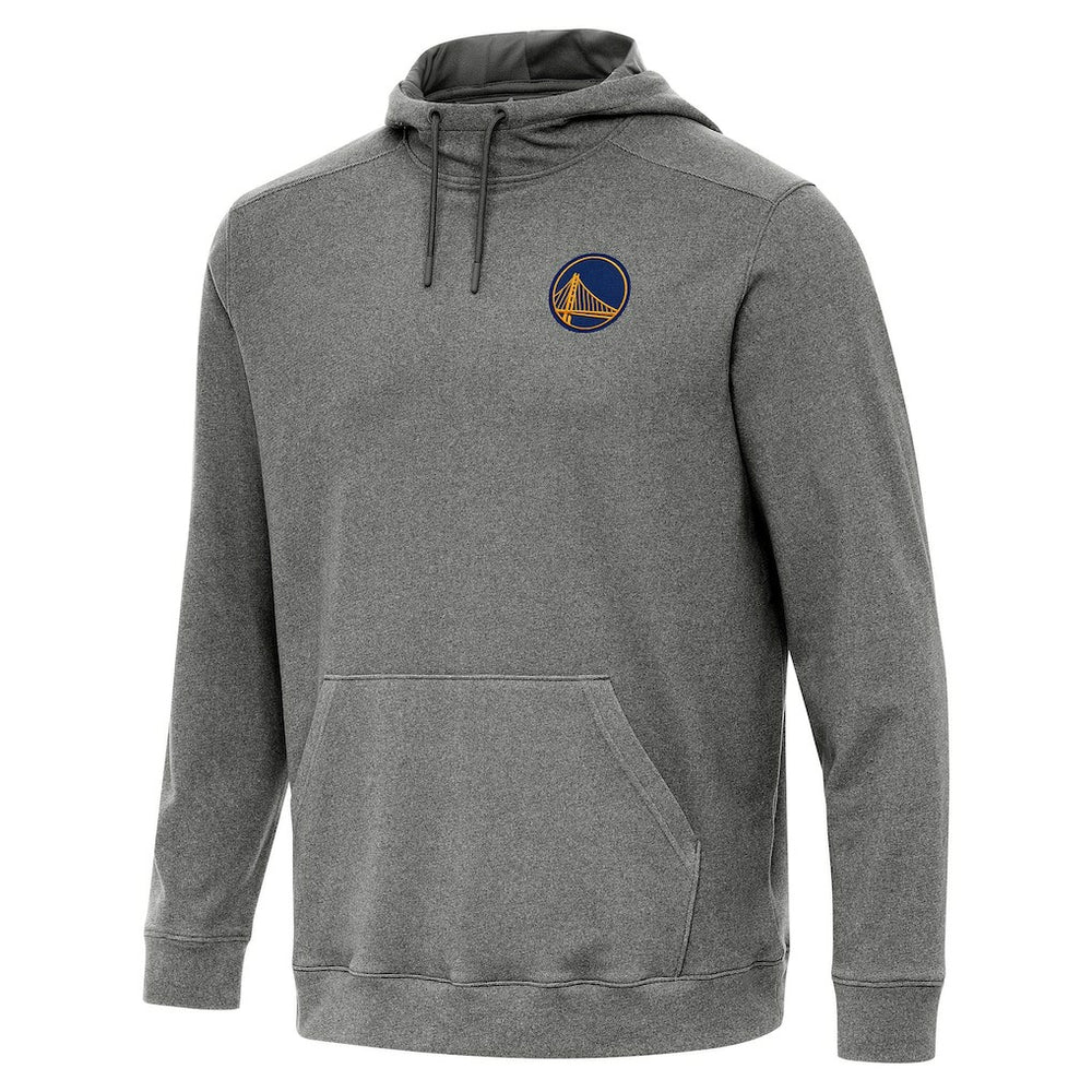 NBA - Golden State Warriors Antigua Cloud Pullover Hoodie - Heather Black