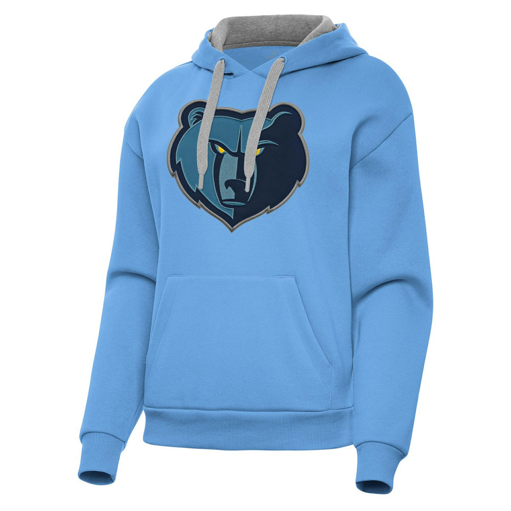 NBA - Memphis Grizzlies Antigua Women's Victory Pullover Hoodie - Powder Blue