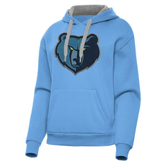 NBA - Memphis Grizzlies Antigua Women's Victory Pullover Hoodie - Powder Blue