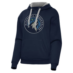 NBA - Minnesota Timberwolves Antigua Women's Victory Pullover Hoodie - Navy
