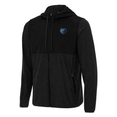 NBA - Memphis Grizzlies Antigua Sway Full-Zip Hoodie Jacket - Black