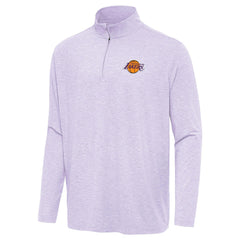 NBA - Los Angeles Lakers Antigua Hunk Quarter-Zip Top - Lavender