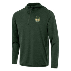 NBA - Milwaukee Bucks Antigua Tidy Quarter-Zip Hoodie - Hunter Green