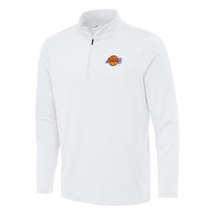 NBA - Los Angeles Lakers Antigua Reprocess Quarter-Zip Top - White