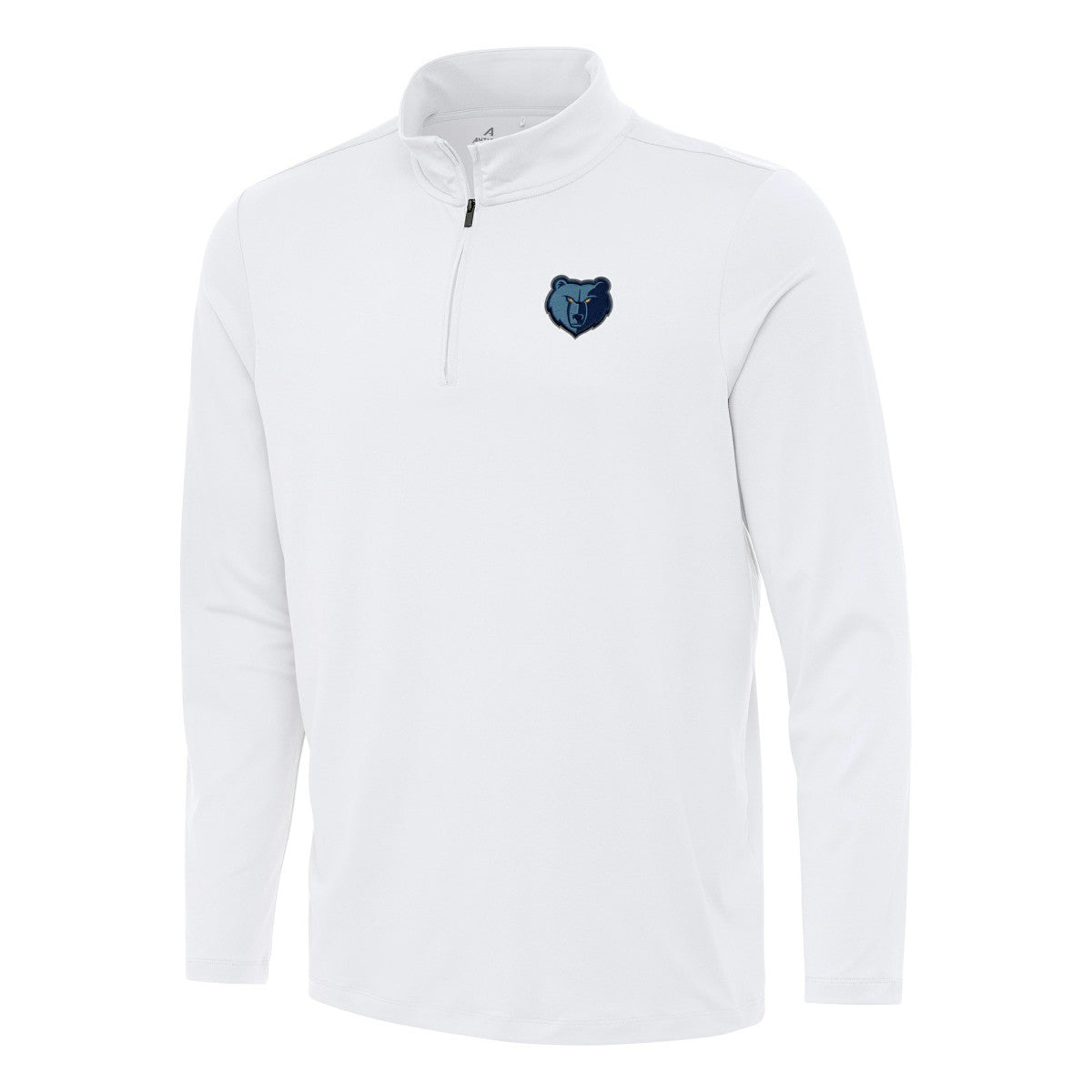 NBA - Memphis Grizzlies Antigua Reprocess Quarter-Zip Top - White