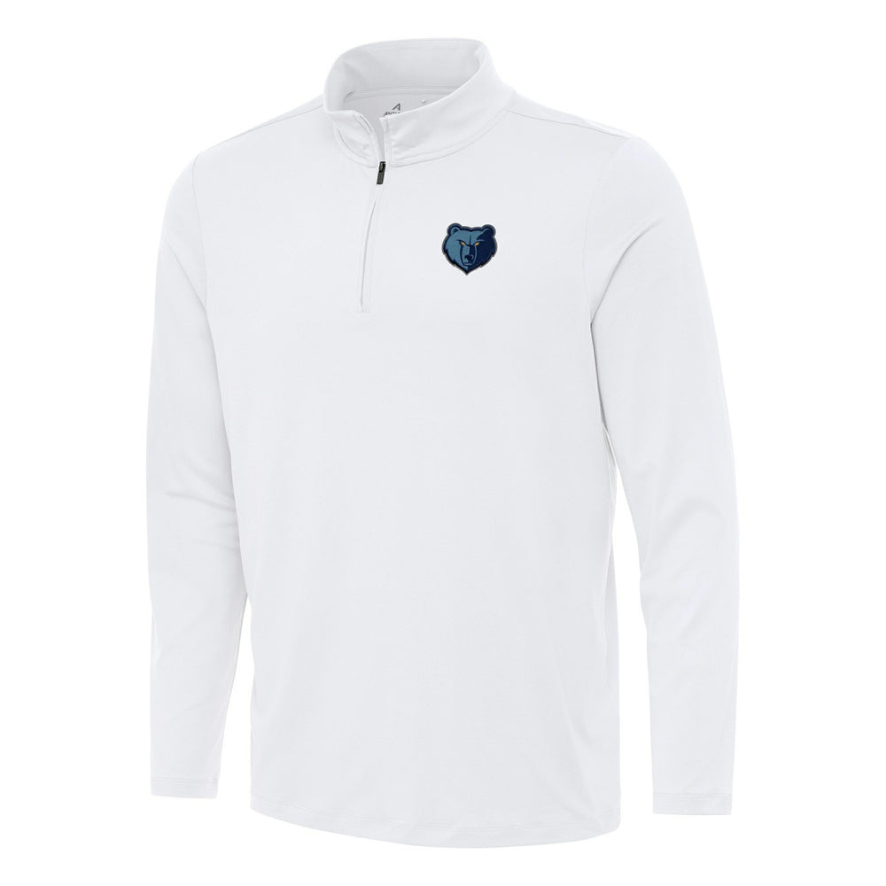 NBA - Memphis Grizzlies Antigua Reprocess Quarter-Zip Top - White