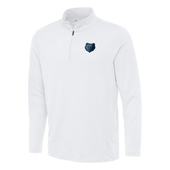 NBA - Memphis Grizzlies Antigua Reprocess Quarter-Zip Top - White