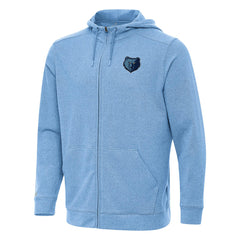 NBA - Memphis Grizzlies Antigua Effortless Full-Zip Hoodie Jacket - Light Blue